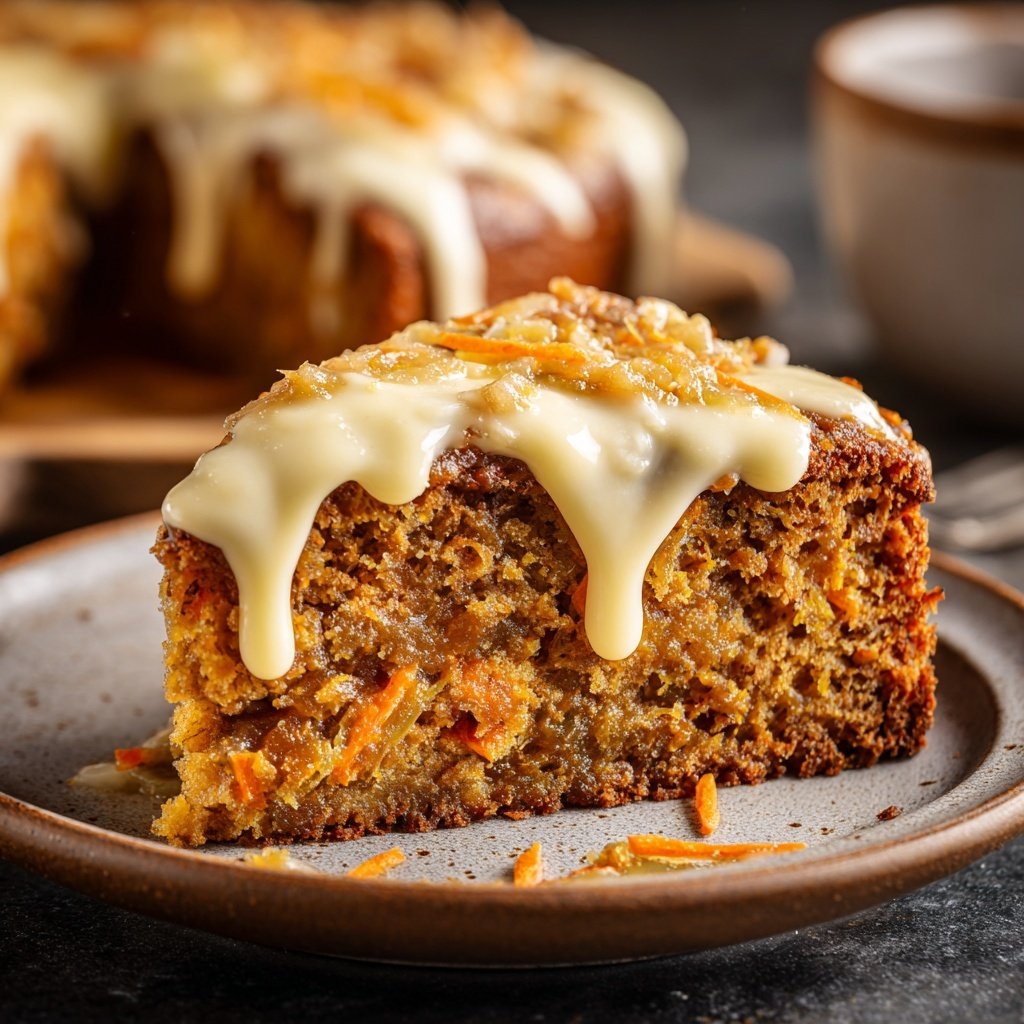 Karottenkuchen Mit Apfelmus