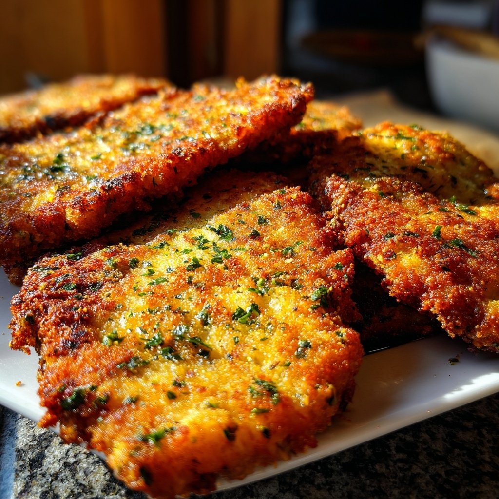 Blumenkohl Schnitzel Knusprig