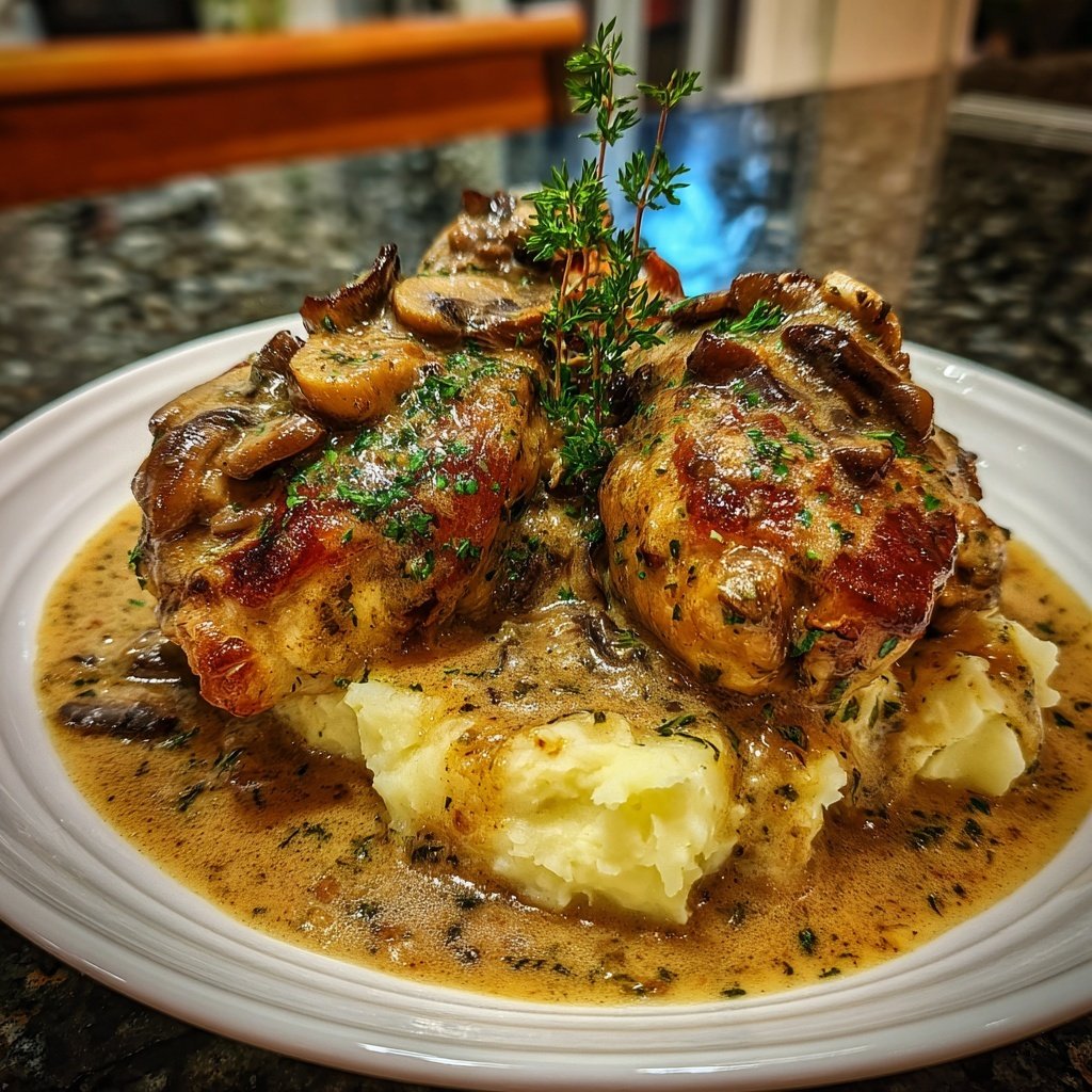 Hausmannskost Cremiges Hähnchen mit Kartoffelpüree