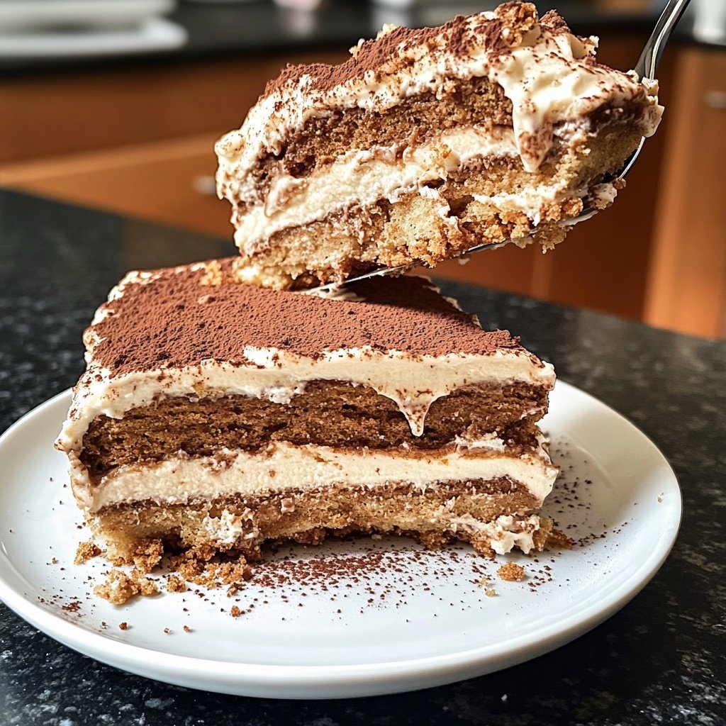 Super einfaches Lebkuchen Tiramisu ohne Ei