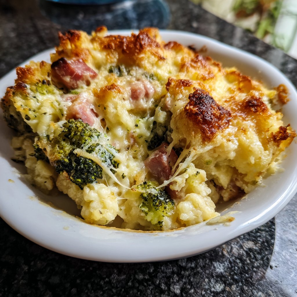 Brokkoli Auflauf Mit Schinken