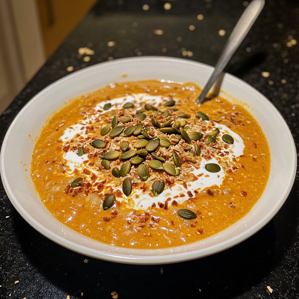 Kürbissuppe für Meal Prep