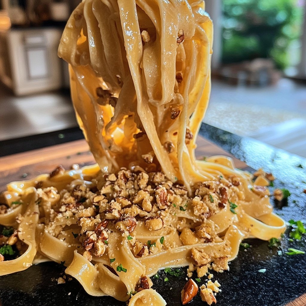 Tagliatelle mit Walnüssen