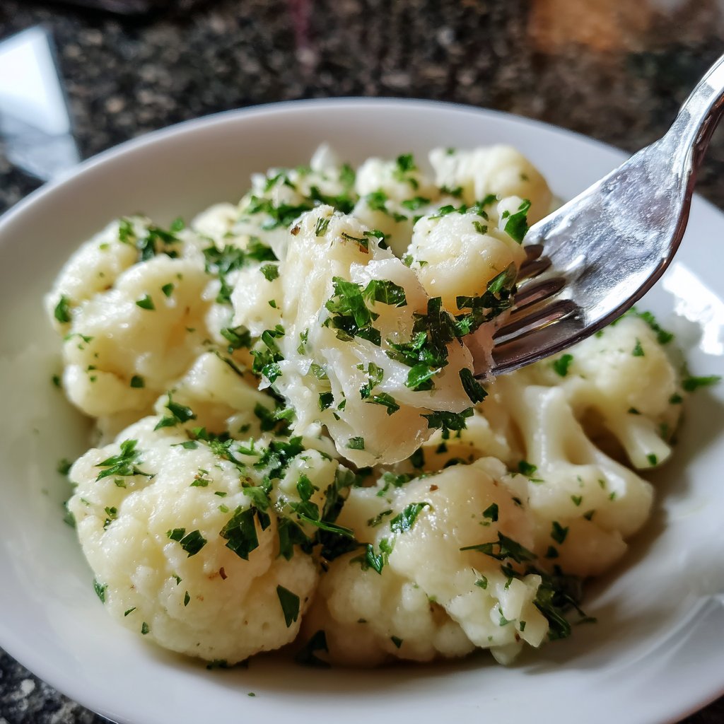 Blumenkohl mit Petersilie