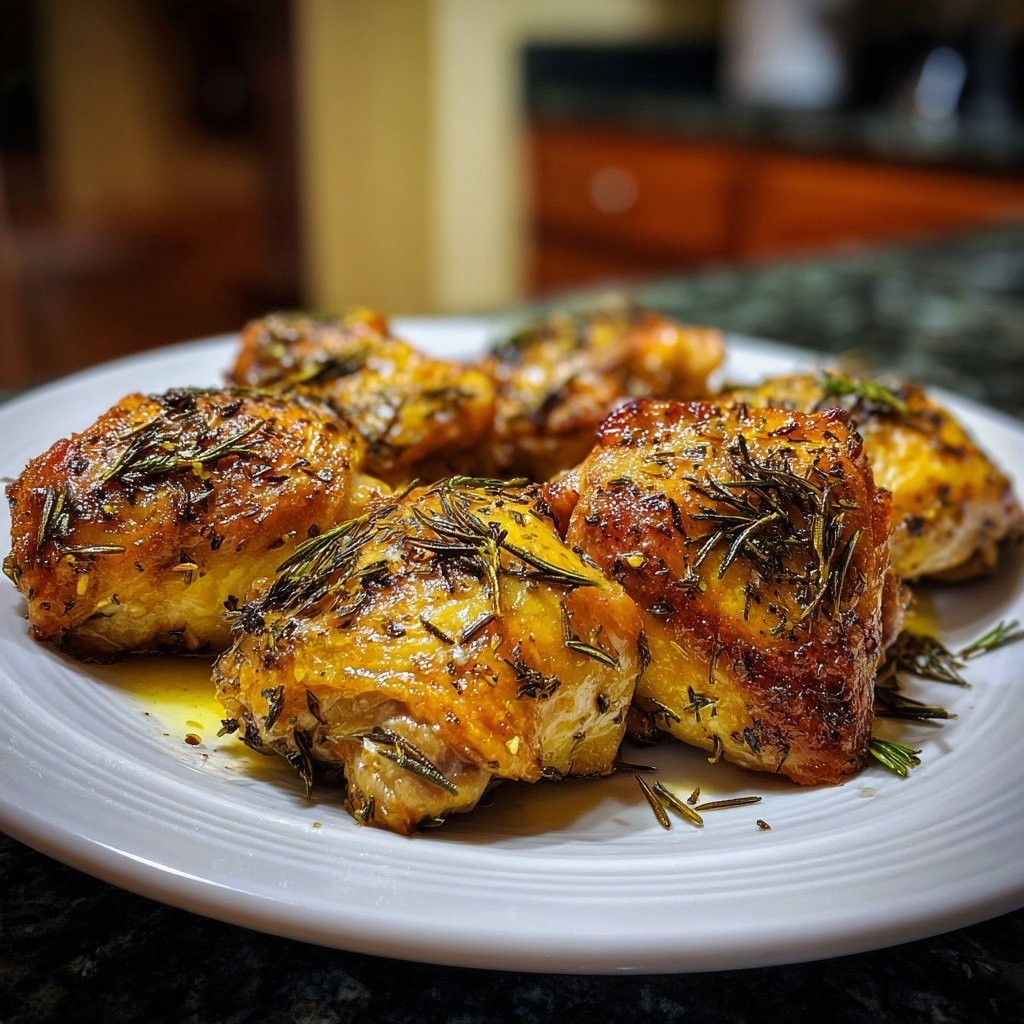 Kalorienarmes Ofen Hähnchen Mit Kräutern